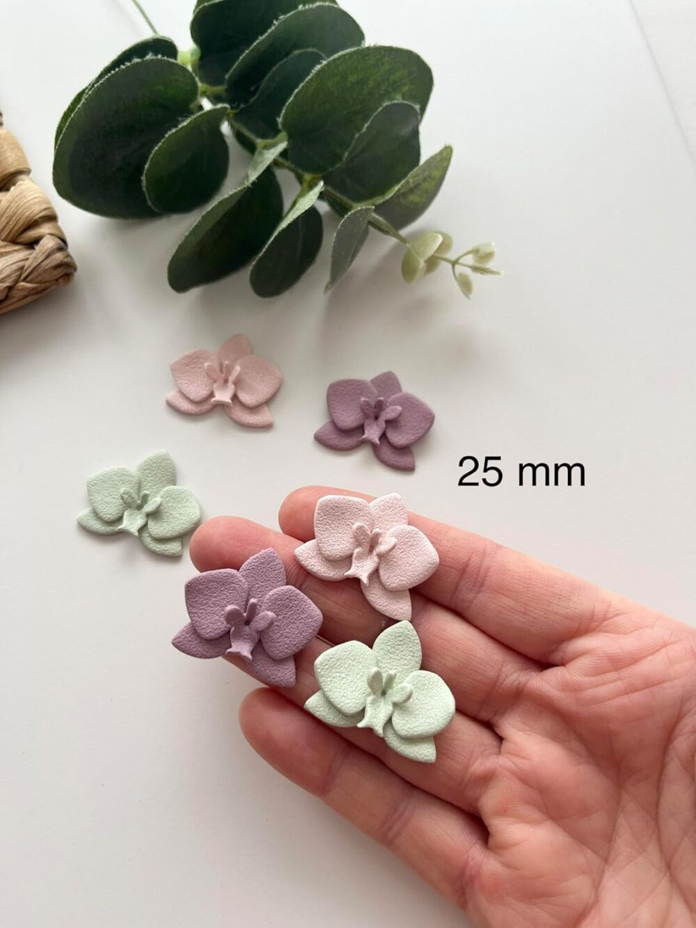 Orchid Flower 3 Part Clay Cutter