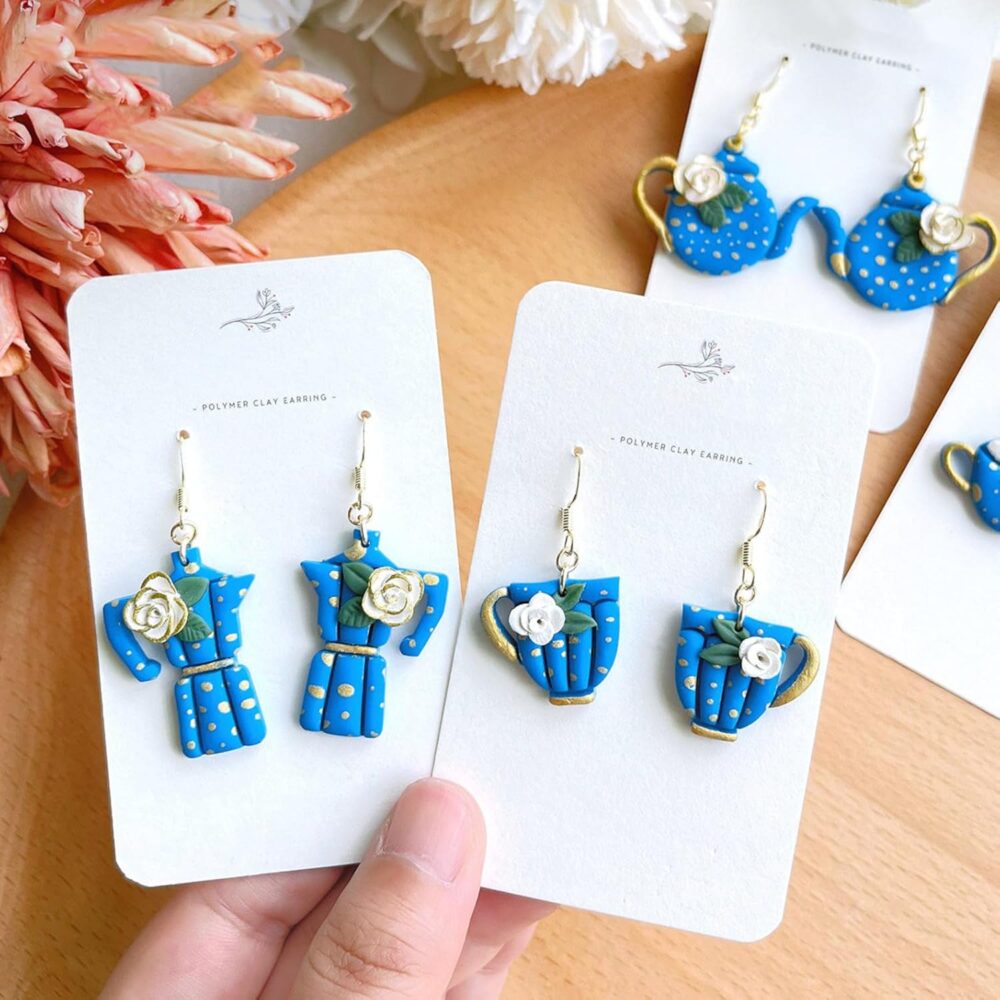 Coffee Polymer Clay Cutters, 19 Shapes