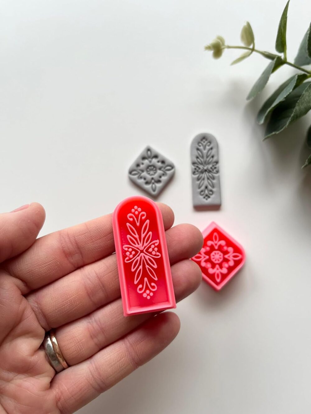 Ornate Diamond & Arch Clay Cutter