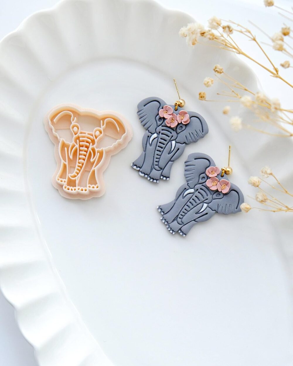 Polymer Clay Cutters Elephant
