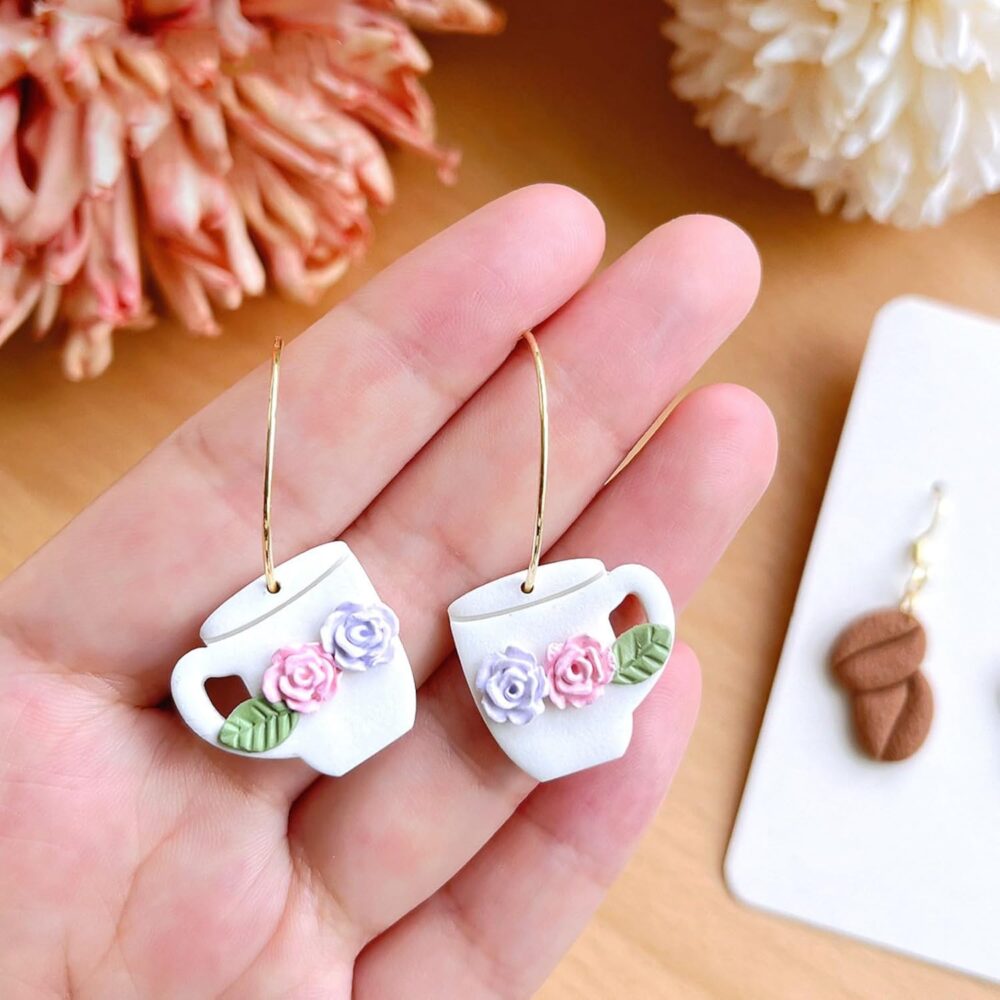Coffee Polymer Clay Cutters, 19 Shapes