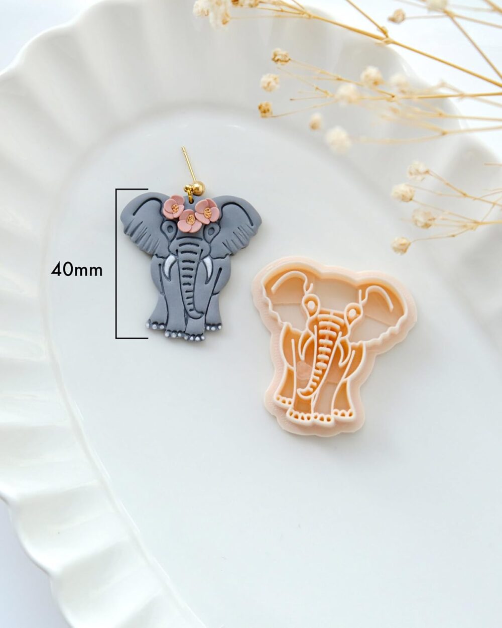 Polymer Clay Cutters Elephant