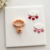 Polymer Clay Cutter | Cloud Raining Hearts