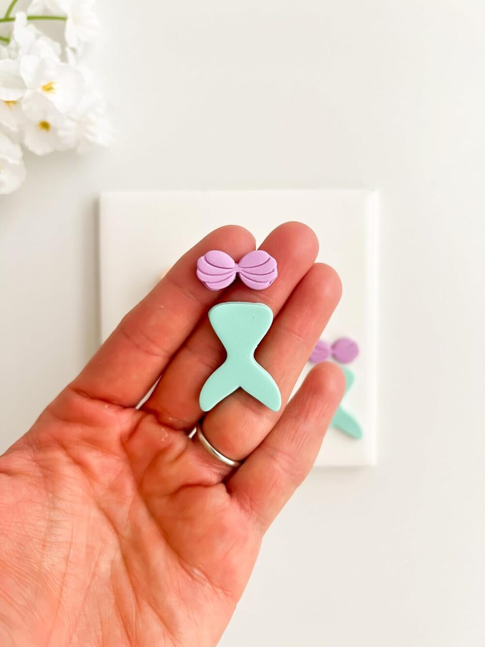 Polymer Clay Cuttters | Mermaid (Two-Part)