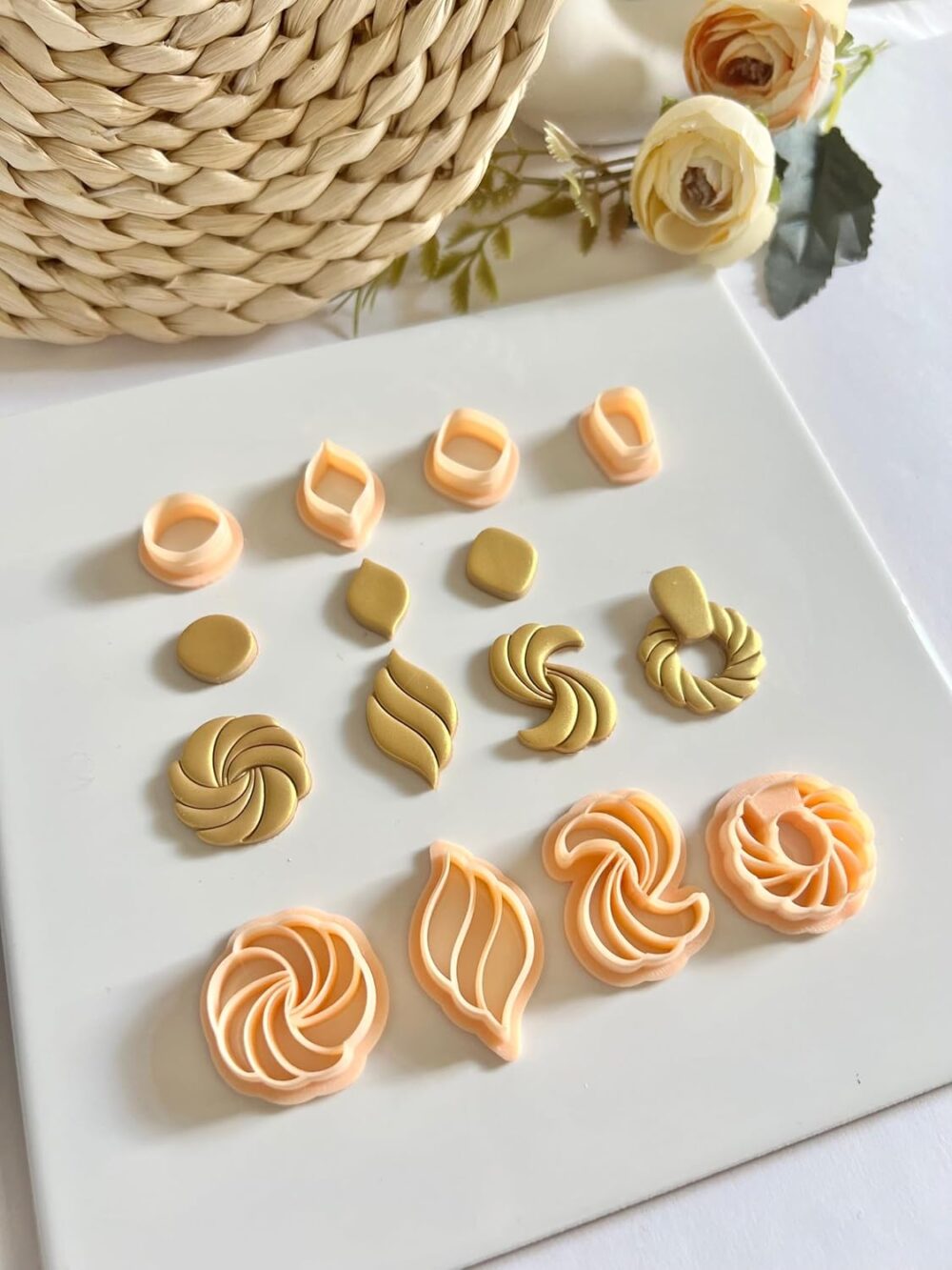 Statement Earrings Clay Cutters
