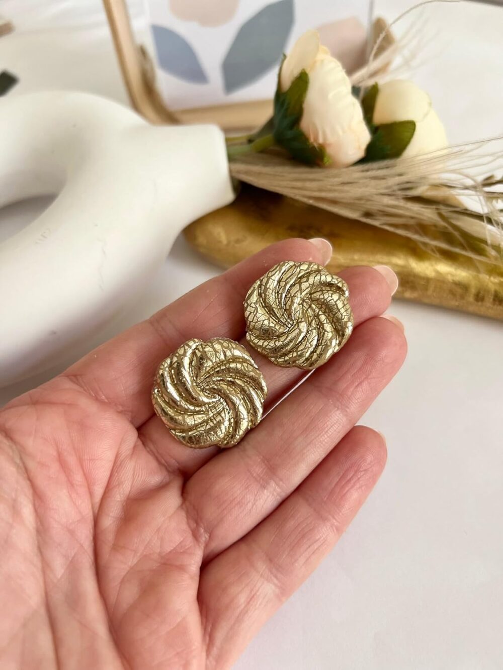 Statement Earrings Clay Cutters