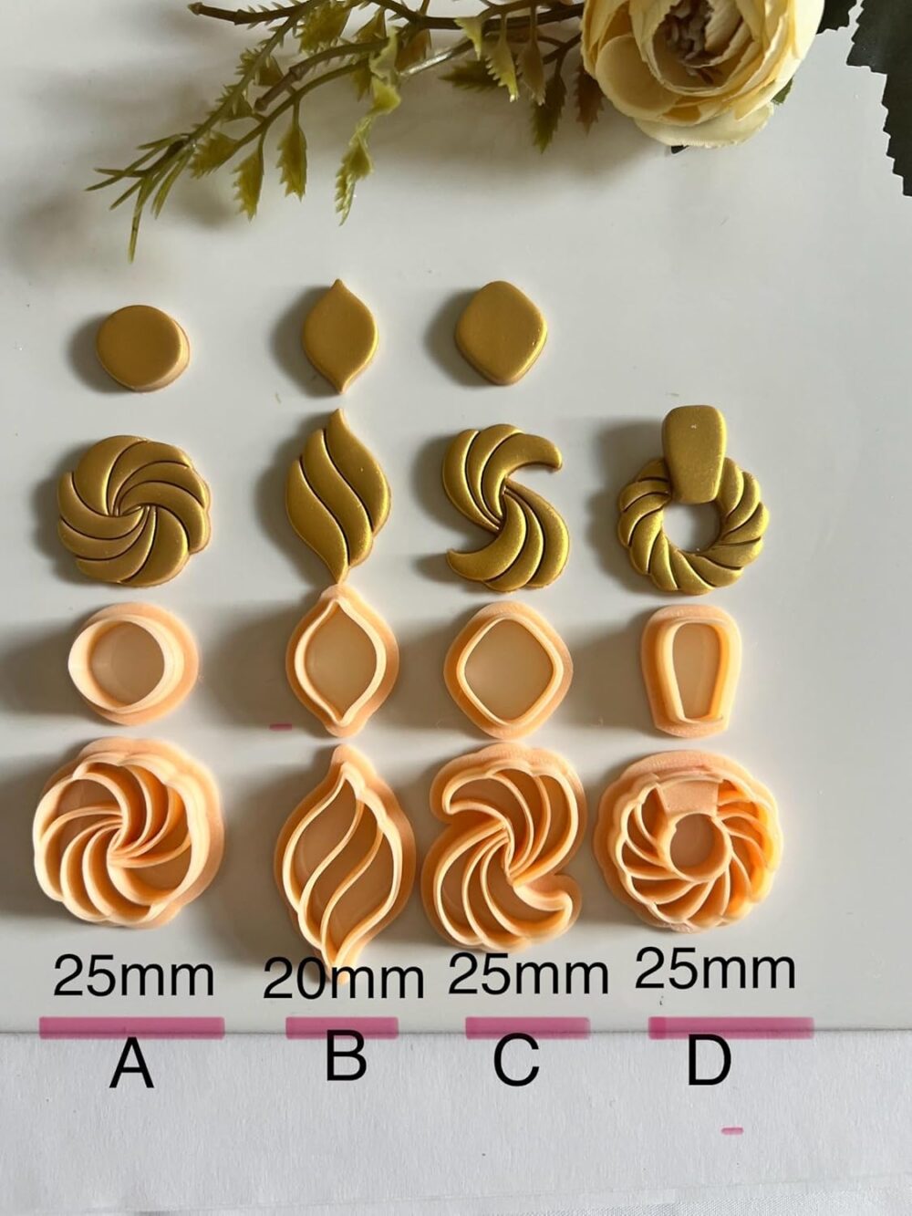 Statement Earrings Clay Cutters