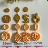 Statement Earrings Clay Cutters