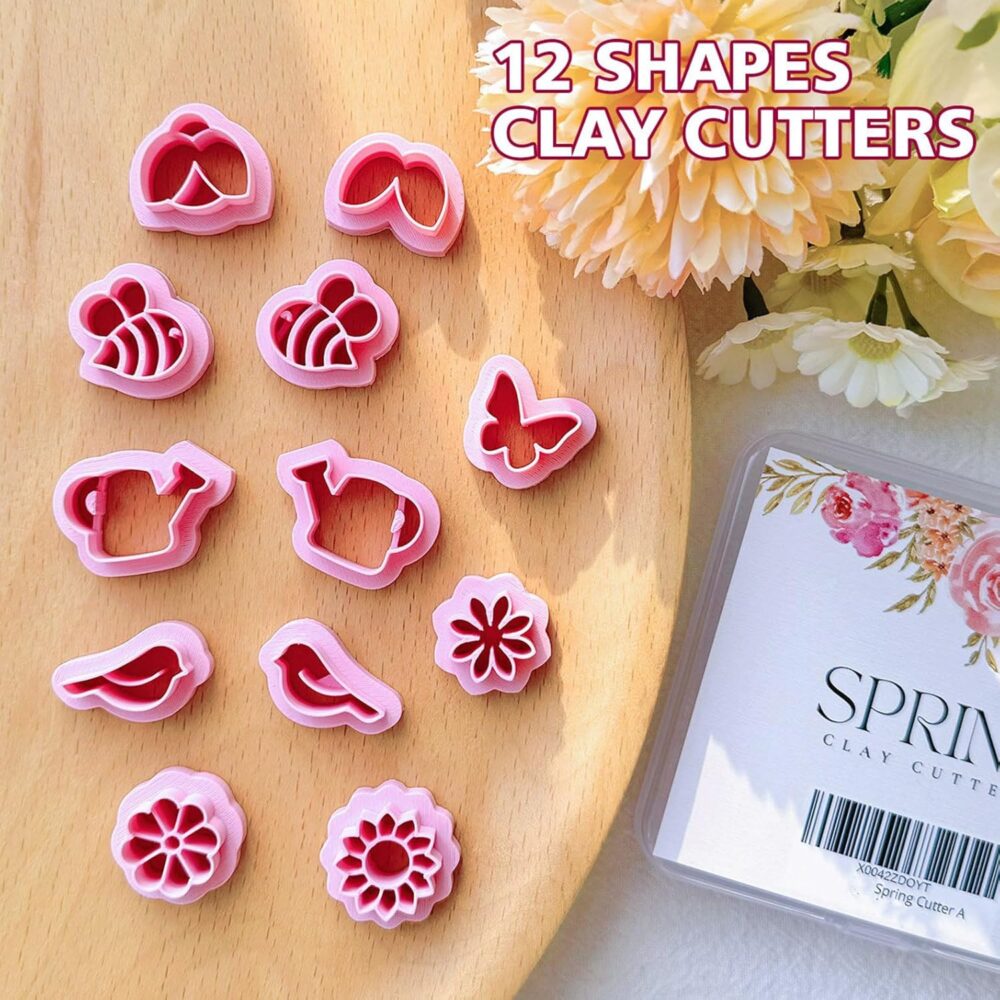 Spring Flower and Shape Cutters Set