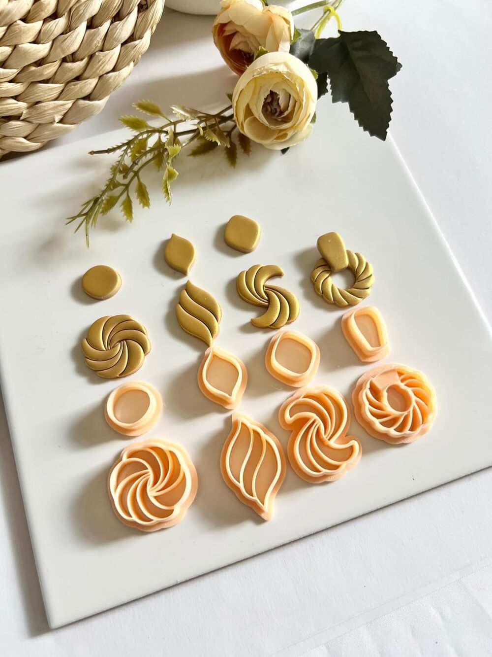 Statement Earrings Clay Cutters