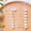 Mini Polymer Clay Cutters Set