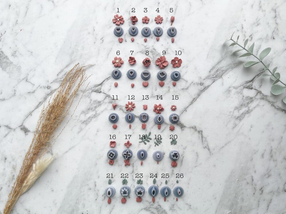 Mini Assorted Shaped Polymer Clay Cutter