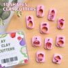 Polymer Clay Cutters for Earrings Jewelry
