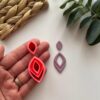 Non-Drill Classic Teardrop Embossed Clay Cutter