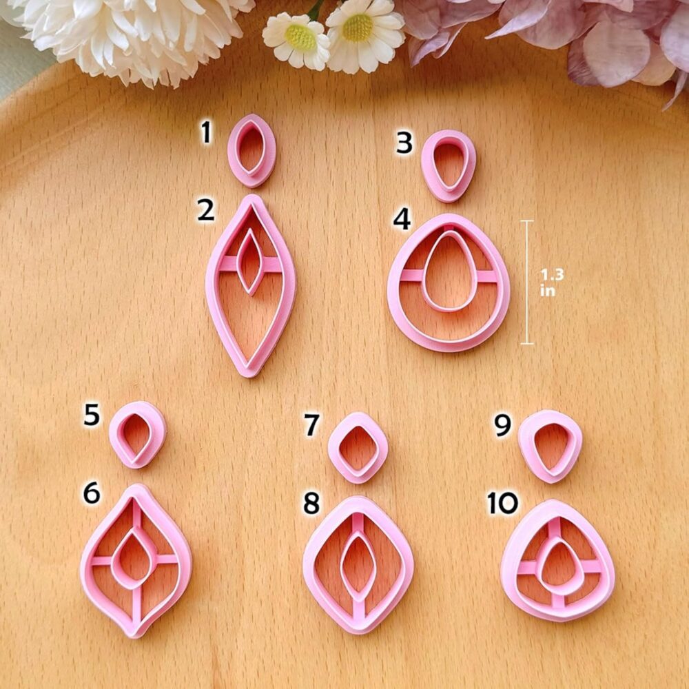 81Wu0X948eL._SL1500_ Organic Polymer Clay Cutters for Earrings