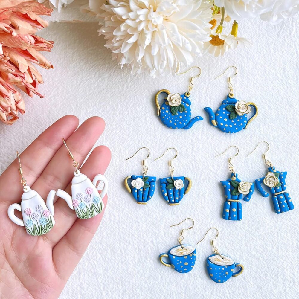 Coffee Polymer Clay Cutters, 19 Shapes