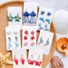 Polymer Clay Cutters, 12 Seashell Shapes