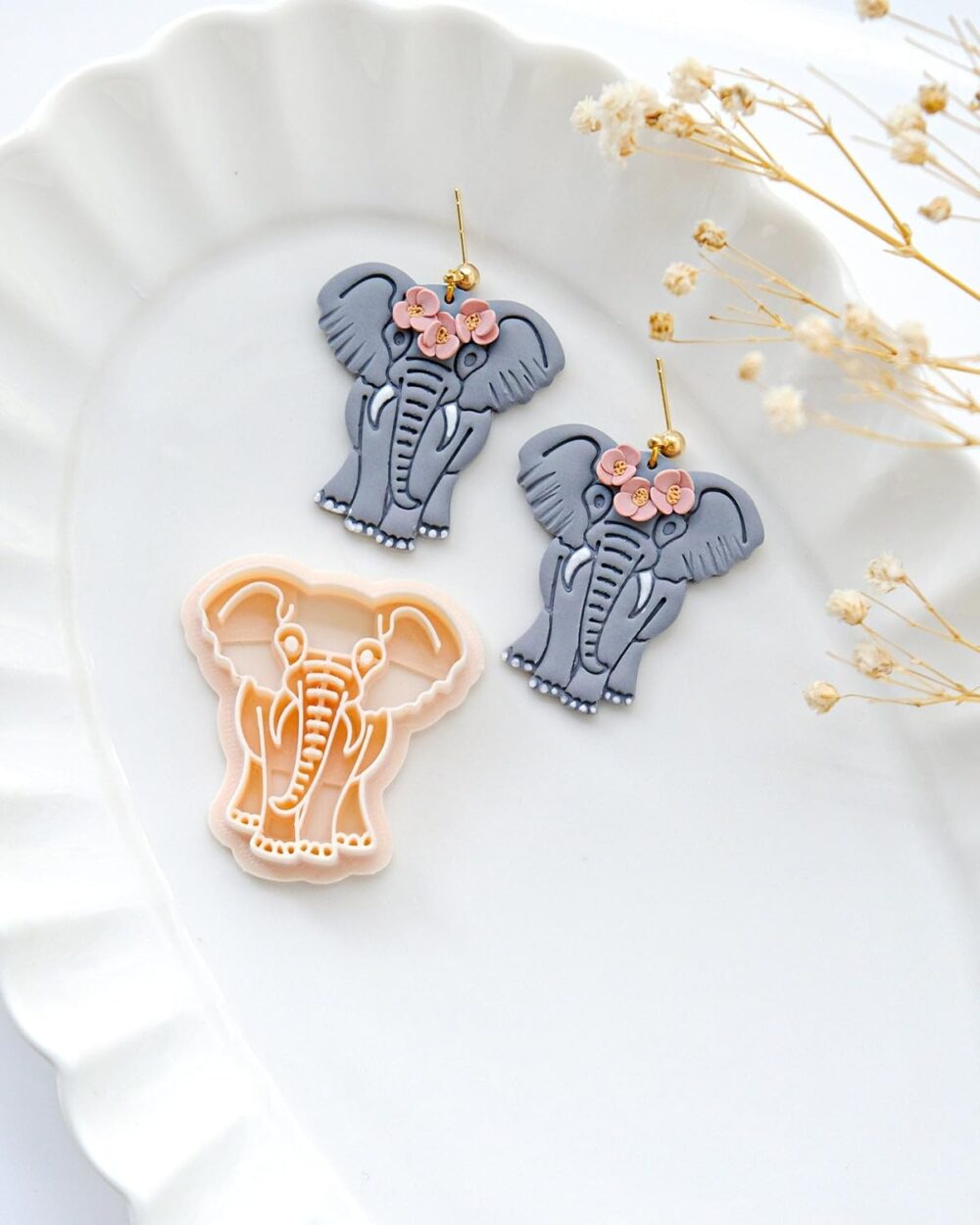 Polymer Clay Cutters Elephant