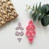 Orchid Flower 3 Part Clay Cutter
