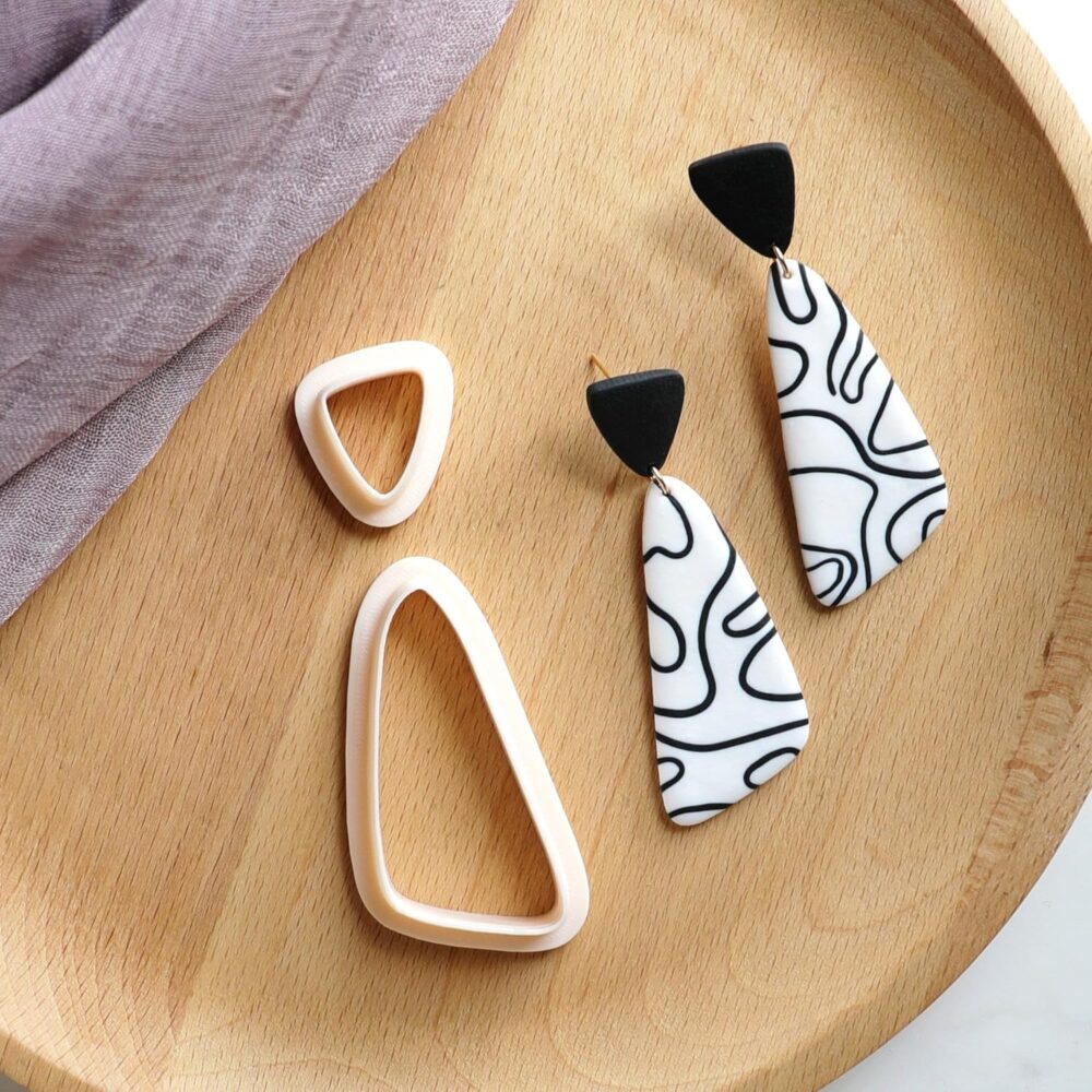 91P-cjdVmhL._SL1500_ Polymer Clay Cutter,Set of 12 Clay Earring Cutters