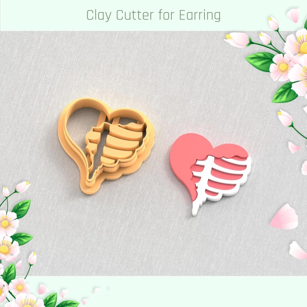Polymer Clay Cutter Love to The Bone
