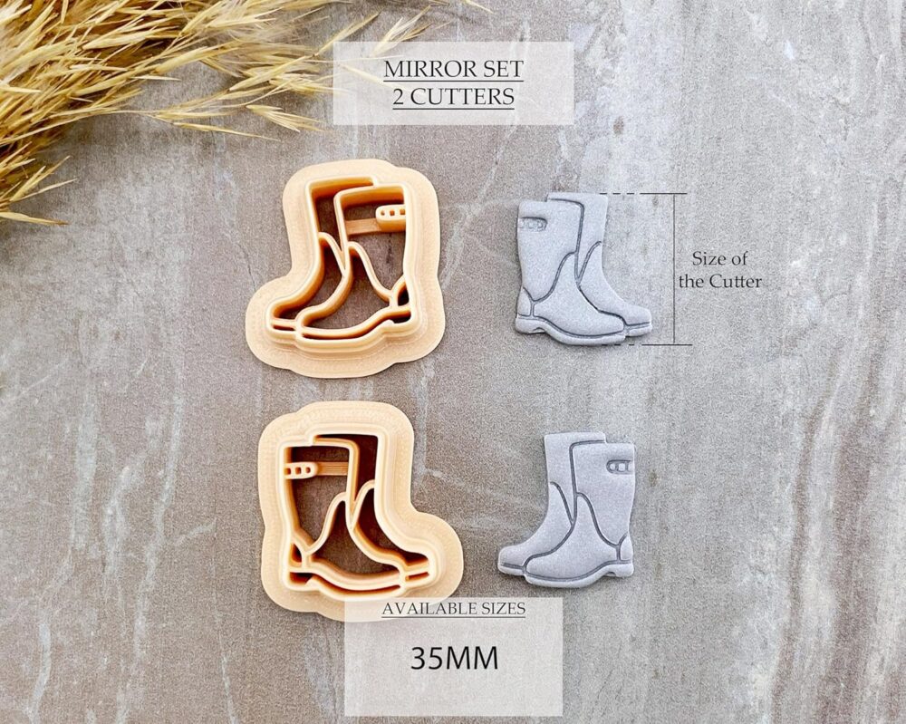 91afDu845SL._SL1500_ Polymer Clay Cutters | Rain Boots Clay Cutter