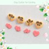 Double Hearts Clay Cutter for Valentine's Day