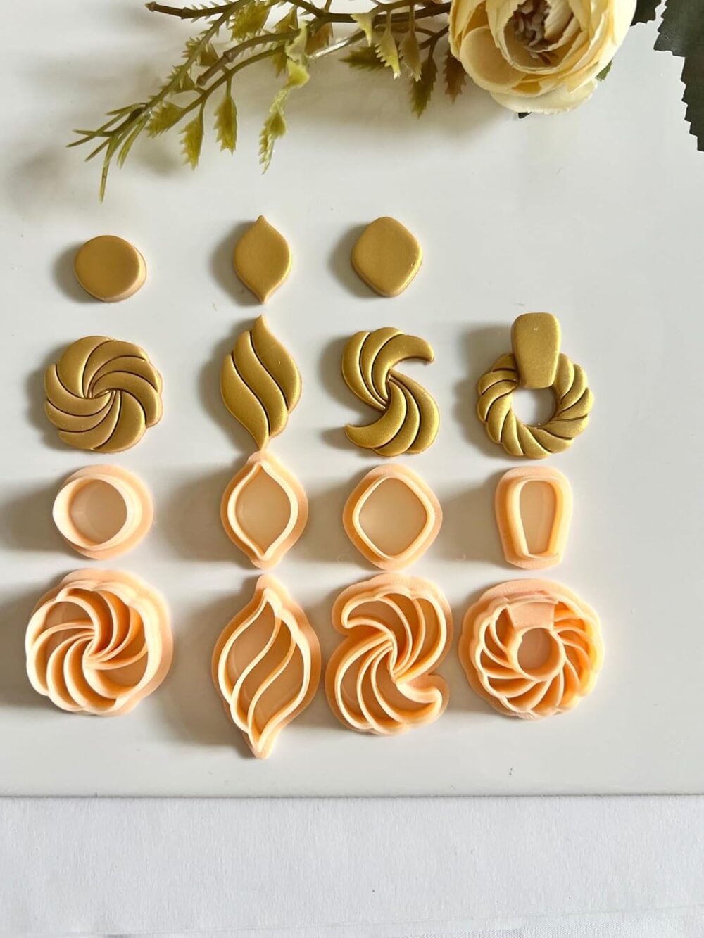 Statement Earrings Clay Cutters