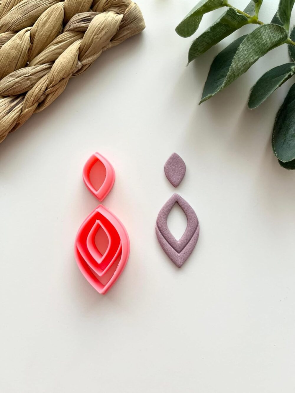 Non-Drill Classic Teardrop Embossed Clay Cutter