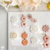 MAIN IMAGE olymer Clay Cutters, Flower Shapes Like Dahlia