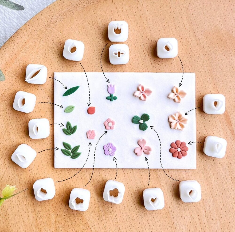 Mini Polymer Clay Cutters Set