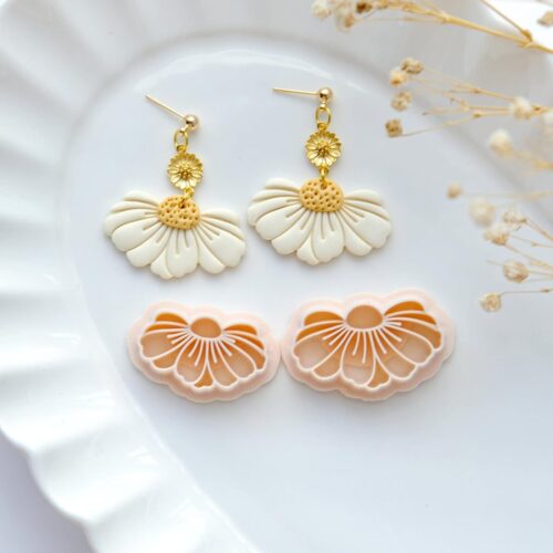 Daisy Flower Polymer Clay Cutters