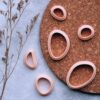 Organic Shape Polymer Clay Cutters Set/Pebbles