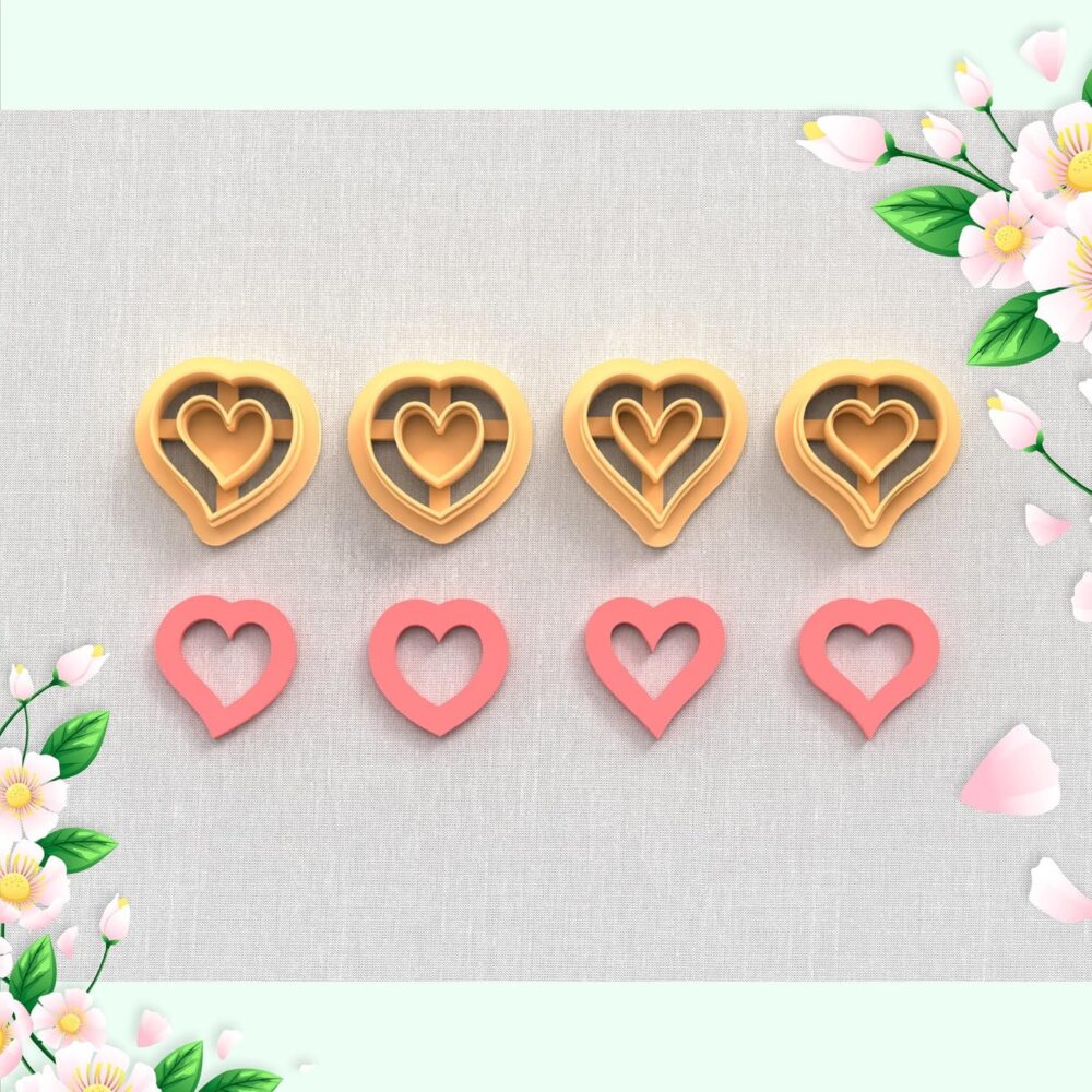 MAIN IMAGE Hearts Pack Clay Cutter, Valentine's Day