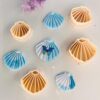 Scallop Shell Clay Cutters