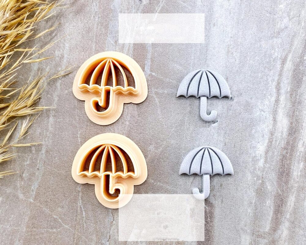 Polymer Clay Cutters | Umbrella Clay Cutter