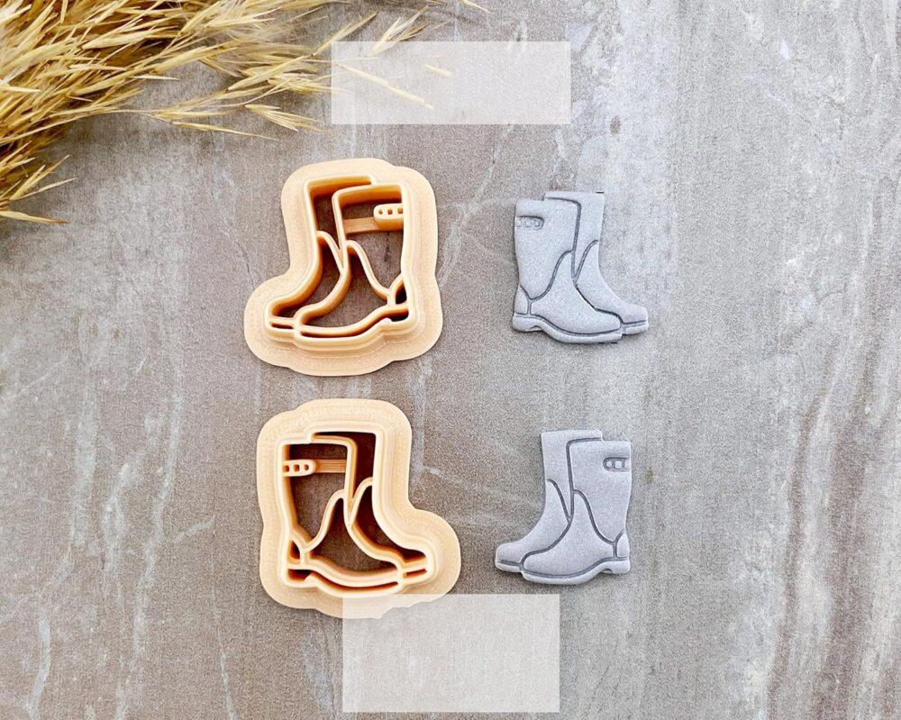 MAIN IMAGE Polymer Clay Cutters | Rain Boots Clay Cutter