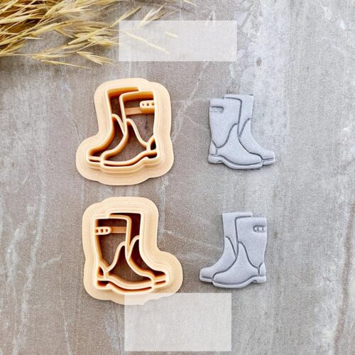 MAIN IMAGE Polymer Clay Cutters | Rain Boots Clay Cutter
