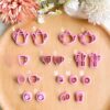 Coffee Polymer Clay Cutters, 19 Shapes