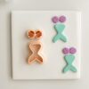 Polymer Clay Cuttters | Mermaid (Two-Part)
