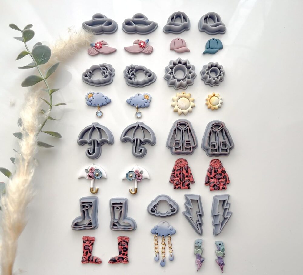 MAIN IMAGE Polymer Clay Cutter | Rain or Shine