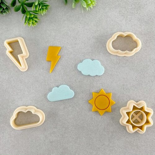 Sky Themed Cutter Set for Clay
