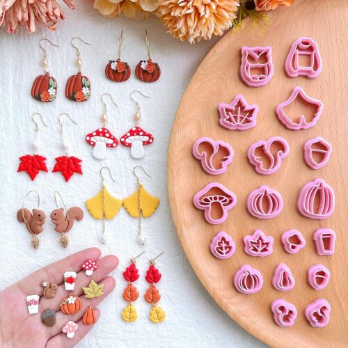Fall Polymer Clay Cutters, 19