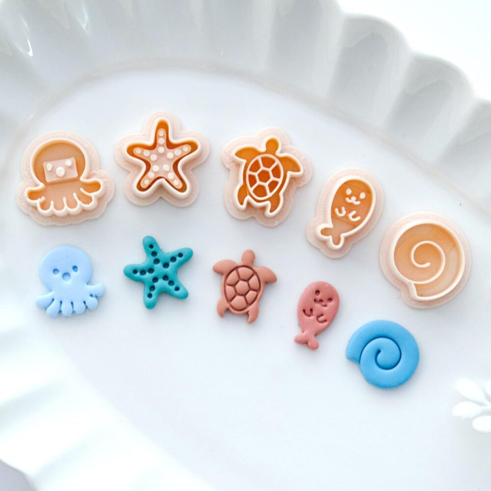 MAIN IMAGE Ocean Sea Life Clay Cutters Set