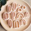 MAIN IMAGE Arch Shape Polymer Clay Cutter, Clay Mold