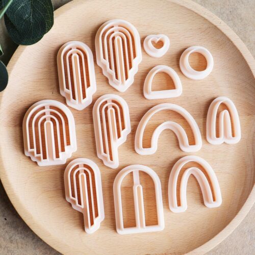 Arch Shape Polymer Clay Cutter, Clay Mold