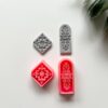 Ornate Diamond & Arch Clay Cutter